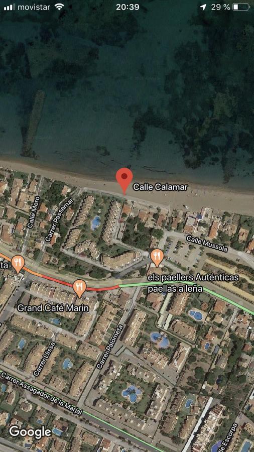Primera Linea De Playa Julio Y Agosto Min 7 Dias De Lunes A Lunes Denia Exterior photo